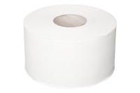 Туалетная бумага для диспенсера 2-слойная белая Плюше Professional (150м) (12ту)