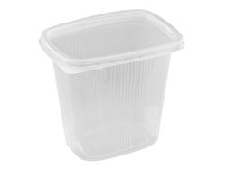 Контейнер прямоуг. с крышкой 0,500л (108х81,6х106мм) Кларити (100шт) (1000ту) Контейнер прямоуг. с крышкой 0,500л (108х81,6х106мм) Кларити (100шт) (1000ту)