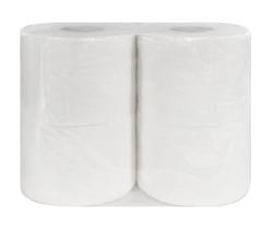 Туалетная бумага 2-слойная белая Плюше Professional 50м (4рул) (9ту)