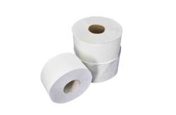 Туалетная бумага для диспенсера 1-слойная св.серая Бреус Professional (200м) (12ту)