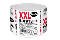 Туалетная бумага 1-слойная серая Богатырь ХХL (18ту)