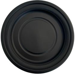 Тарелка биоразлагаемая Д-230мм круглая из кукурузного крахмала черная (50шт) (350шт) Тарелка биоразлагаемая Д-230мм круглая из кукурузного крахмала черная (50шт) (350шт)