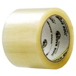 Скотч 75мм х 66м Нова Ролл №206 прозрачный 47мкм (6рул) (24ту)