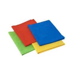 Салфетки Микроспан 34х40см цветные (10шт) (100ту)