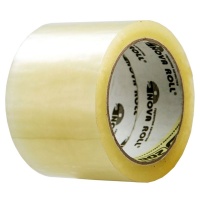 Скотч 75мм х 66м Нова Ролл №206 прозрачный 47мкм (6рул) (24ту)