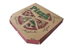 Коробка для пиццы 350х350х45мм микрогофра с печатью бурая МФГ (50ту) Коробка для пиццы 350х350х45мм микрогофра с печатью бурая МФГ (50ту)