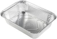 Алюминиевые формы прямоугольные L-край 1900мл ДНО (265х189/215х145) (100шт) (500ту)