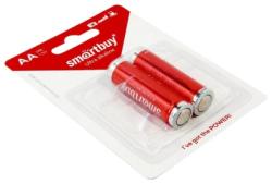 Батарейка SmartBuy AА/LR6 пальчиковая щелочная блистер 2шт (24ту)