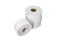 Туалетная бумага для диспенсера 1-слойная серая Плюше Professional (200м) (12ту)