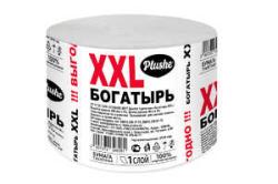 Туалетная бумага 1-слойная серая Богатырь ХХL (18ту)