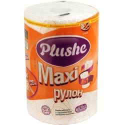 Полотенца бумажные 2-х слойные Плюше Макси 40м (18ту)