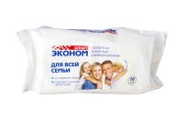 Салфетки влажные Смарт эконом (70шт) (24ту) ЧЗ