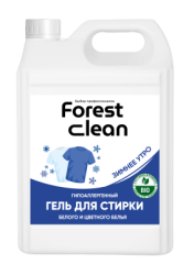 Средство для стирки 5л гель Форест клин Зимнее утро канистра (1ту) Средство для стирки 5л гель Форест клин Зимнее утро канистра (1ту)