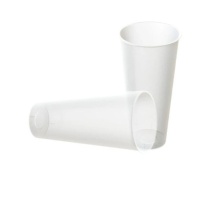 Стакан прозрачный матовый 0,610л Д-90мм Bubble Cup ПП ВЗЛП  (10шт) (200ту)