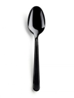 Ложка столовая 175мм Премиум черная (50шт) (2500ту)