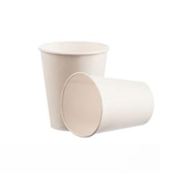 Стакан бумажный 0,250л Д-80мм ВИРИДО для горячего белые (50шт) (1000ту)