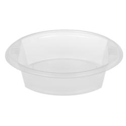 Тарелка суповая 0,600л Стандарт Пластик прозрачная 12гр (50шт) (800ту)