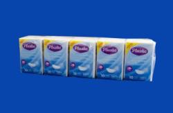 Платочки бумажные 2-слойные Плюше Классик Стандарт 10листов (10шт) (280ту)