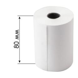 Кассовая термолента для принтера чеков 80х53мм втулка 18мм (6шт) (105ту)