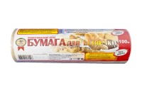 Бумага для выпечки 30см х 100м Виконт коричневая (8ту)