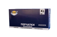 Перчатки виниловые неопудренные Авиора XL прозрачные 5,2гр (100шт) (1000ту) ЧЗ