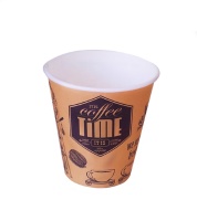 Стакан бумажный 0,185л Д-73мм Виридо для горячего Кофе тайм (60шт) (1500ту)