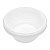 Тарелка суповая 0,600л Стандарт Пластик Премиум Белая 12гр (50шт) (800ту)